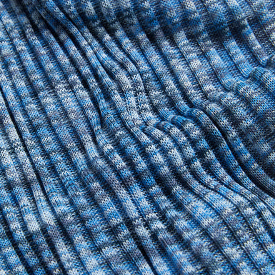 Women's Yoana-Space Dye Knitted Trouser Blue