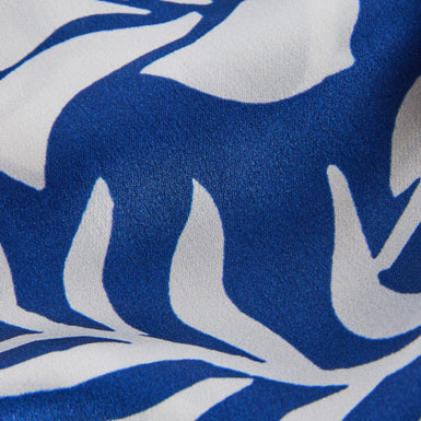 Women's Ritaas-Printed Silk Square Scarf Blue