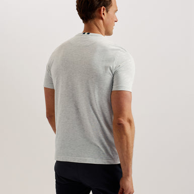 Men's WISKIN-SS Regular Branded T-Shirt