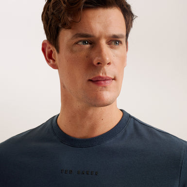 Men's WISKIN-SS Regular Branded T-Shirt