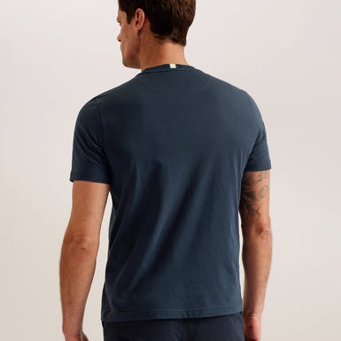 Men's WISKIN-SS Regular Branded T-Shirt