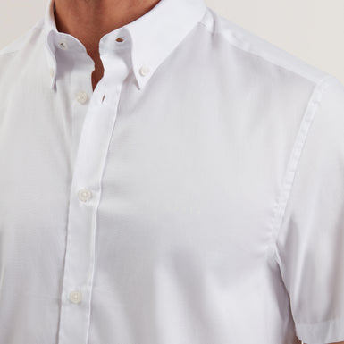 Alyth-SS Regular Branded Oxford Shirt