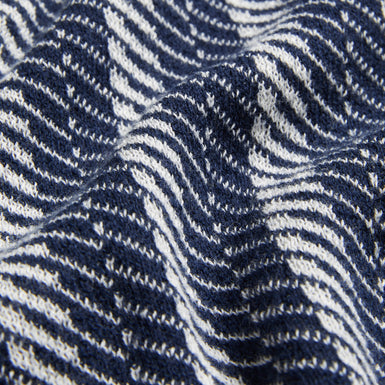 Men's Dotiz-Ss Regular Jacquard Polo Navy