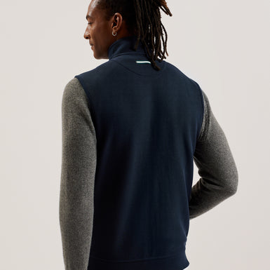 Men's Atho-Ss Regular Fit Quilted Gilet Navy