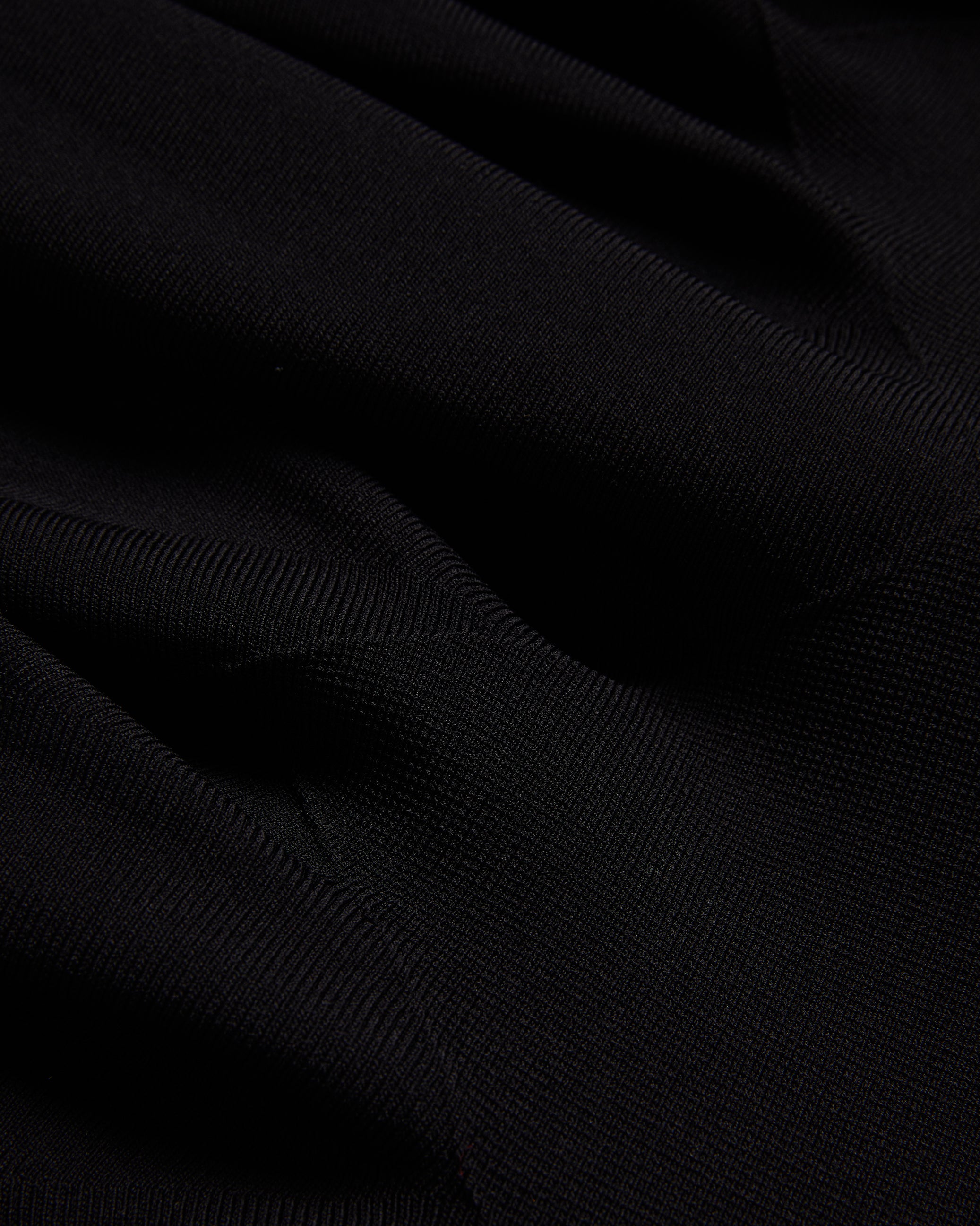 Women's Loisss-Flippy Skirt Long Sleeve Mini Dress Black