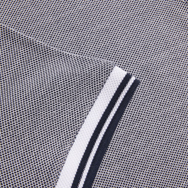 Men's Phenes-Ss Regular Fit Textured Polo Navy