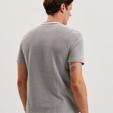 Men's Arlon-Ss Regular Fit Textured T-Shirt Olive