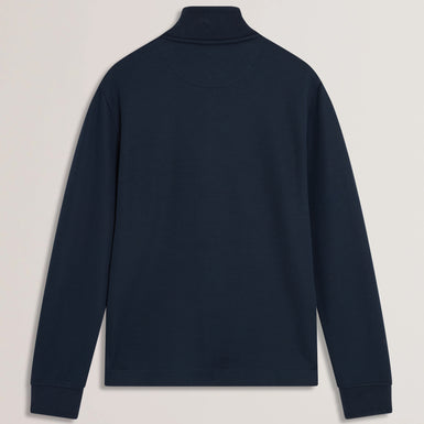 Men's Pryor-Ls Regular Textured Quarter Zip Navy