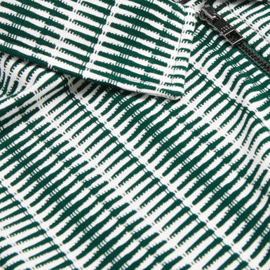 Men's Octon-Ss Regular Textured Half-Zip Polo Dk-Green