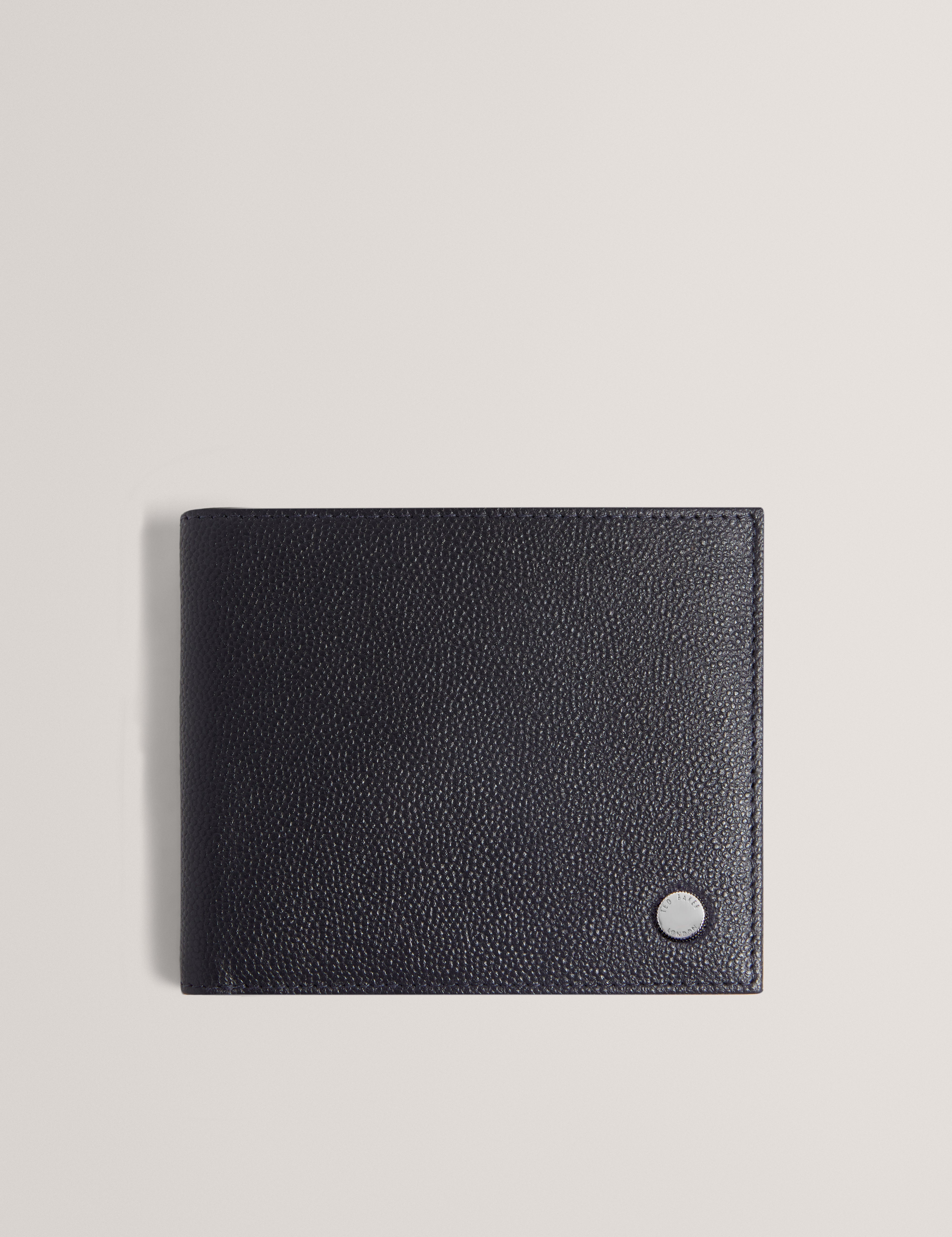 Mens KALMER-Caviar Texture Leather Wallet