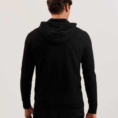 Men's Loular-Regular T Stitch Hoodie Black
