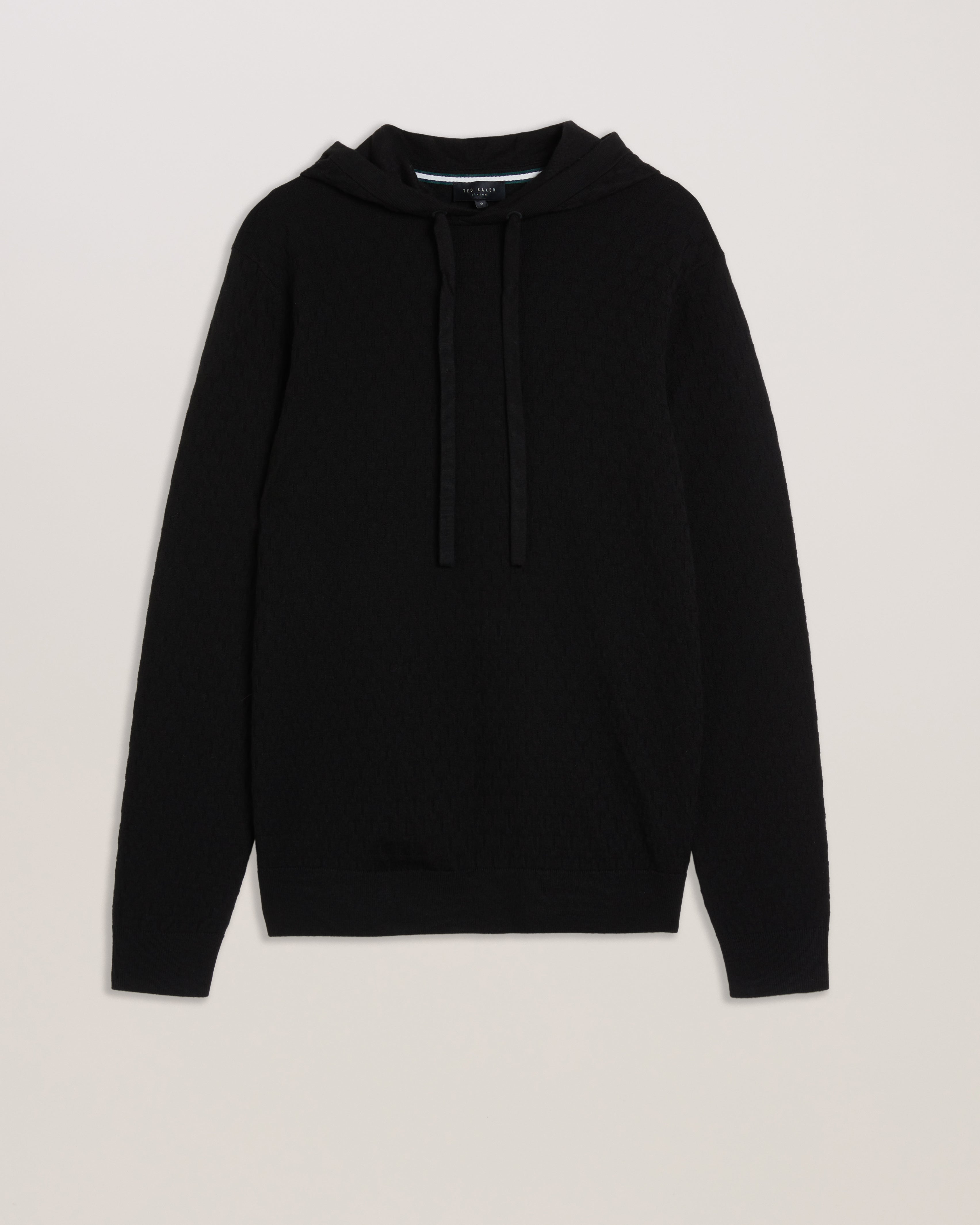 Men's Loular-Regular T Stitch Hoodie Black