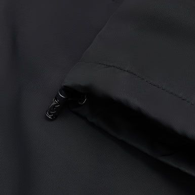 Men's Basham-Nylon Sateen Hooded Jacket Black