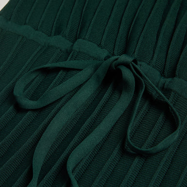 Women's Mariiya-Angel Sleeve Knit Maxi Dress Dk-Green