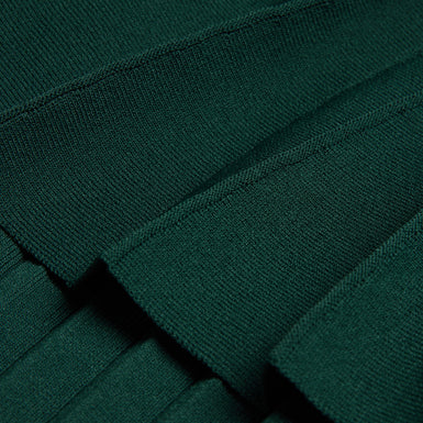 Women's Iivanna-Crew Neck Fluted Sleeve Knit Top Dk-Green