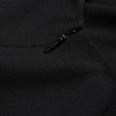 Women's Cherika-Bat Wing Sleeve Top Black