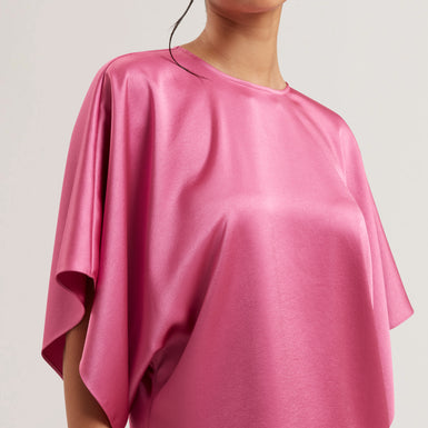 Women's Cherika-Bat Wing Sleeve Top Pink