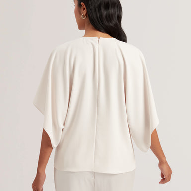 Women's Cherika-Bat Wing Sleeve Top Ivory