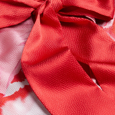 Women's Kohana-Cowl Neck Sleeveless Printed Blouse Red