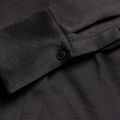 Women's Sonora-Long Line Satin Shirt Black