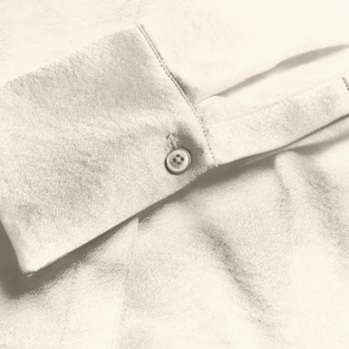 Women's Sonora-Long Line Satin Shirt Ivory