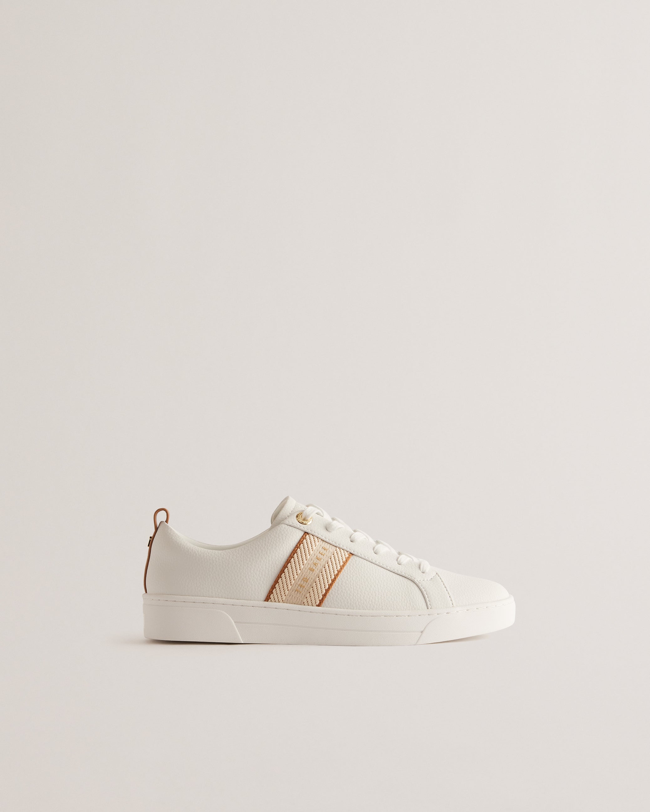 Women's Baily-Webbing Cupsole Trainer Brown