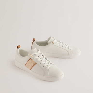 Women's Baily-Webbing Cupsole Trainer Brown