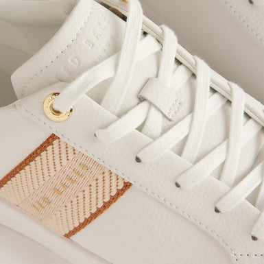 Women's Baily-Webbing Cupsole Trainer Brown