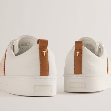 Women's Baily-Webbing Cupsole Trainer Brown