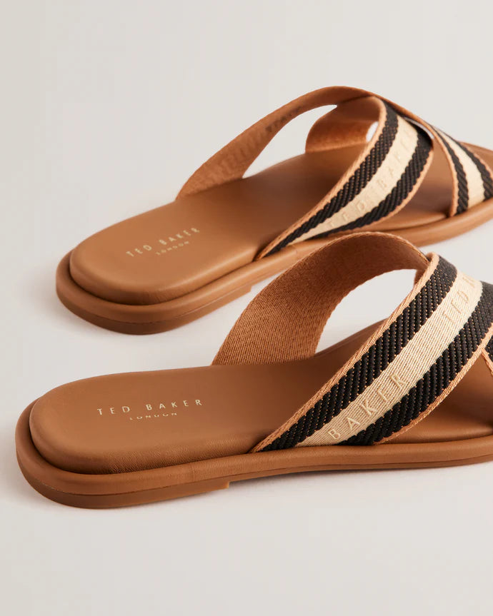 Women's ASHIKA-Webbing Flat Sandal