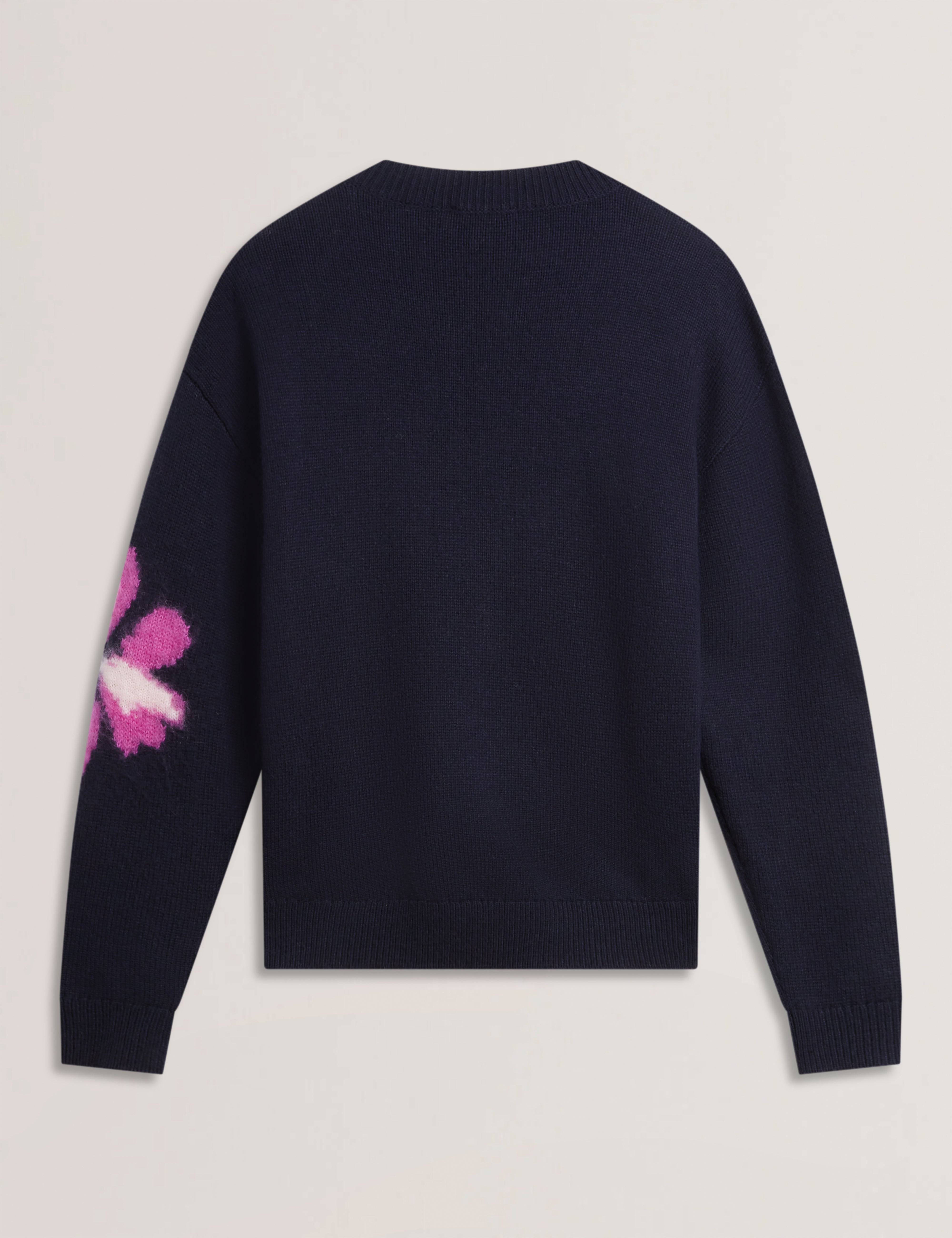 Women's PIPANN-Intarsia Knitted Floral Sweat