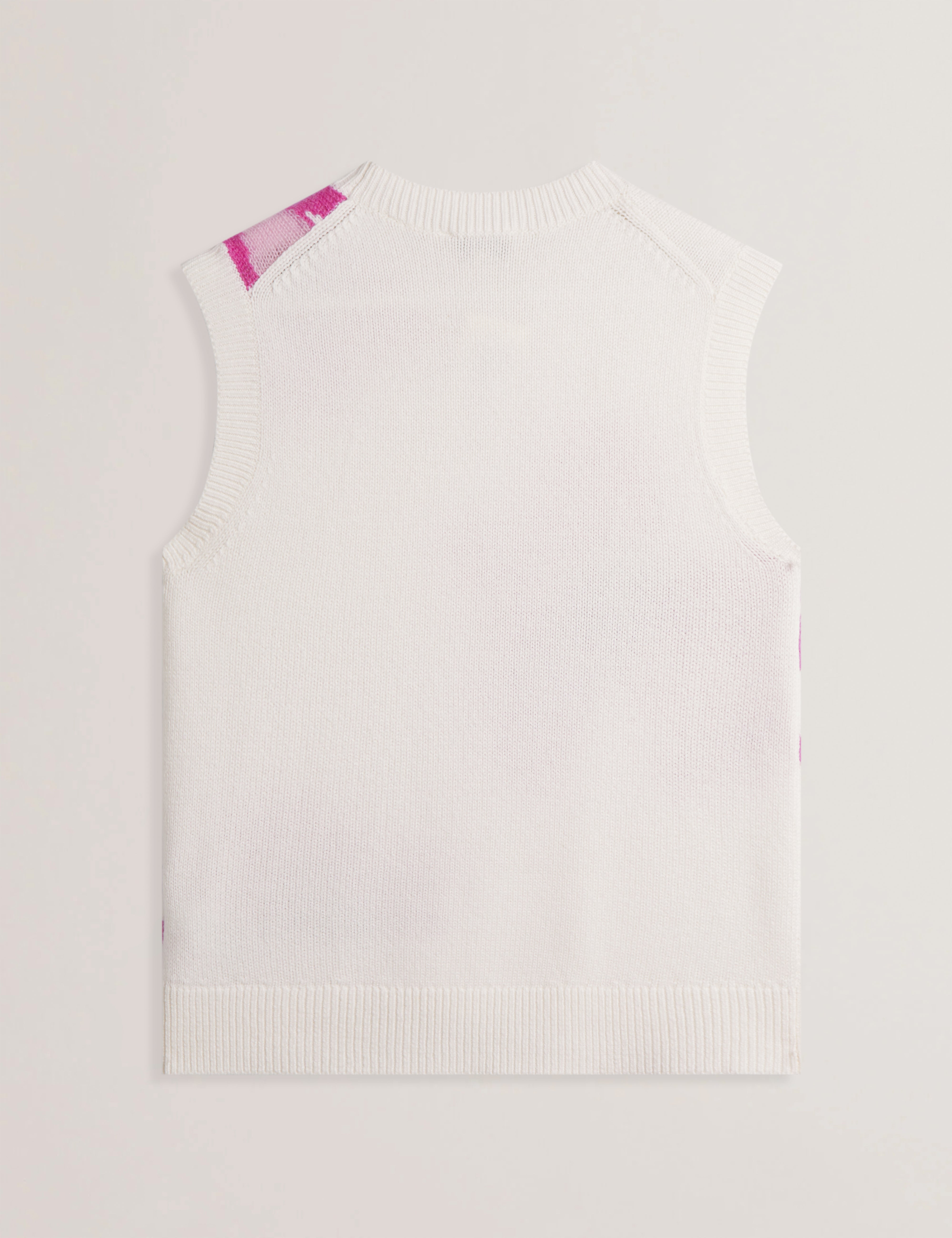 Womens SELENHA-Intarsia Knitted Floral Tank