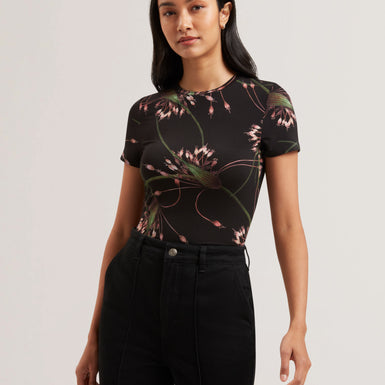 Women's LEXIII-Printed Fitted Tee