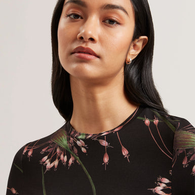 Women's LEXIII-Printed Fitted Tee