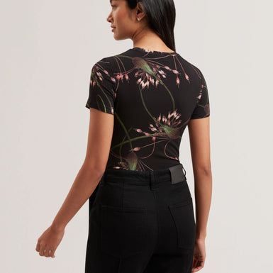 Women's LEXIII-Printed Fitted Tee