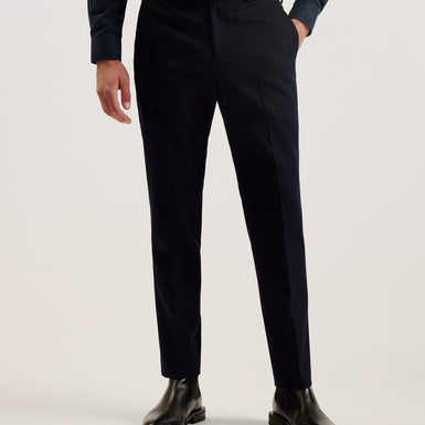 Men's Nalfant-Twill Smart Slim Tailored Trouser Navy