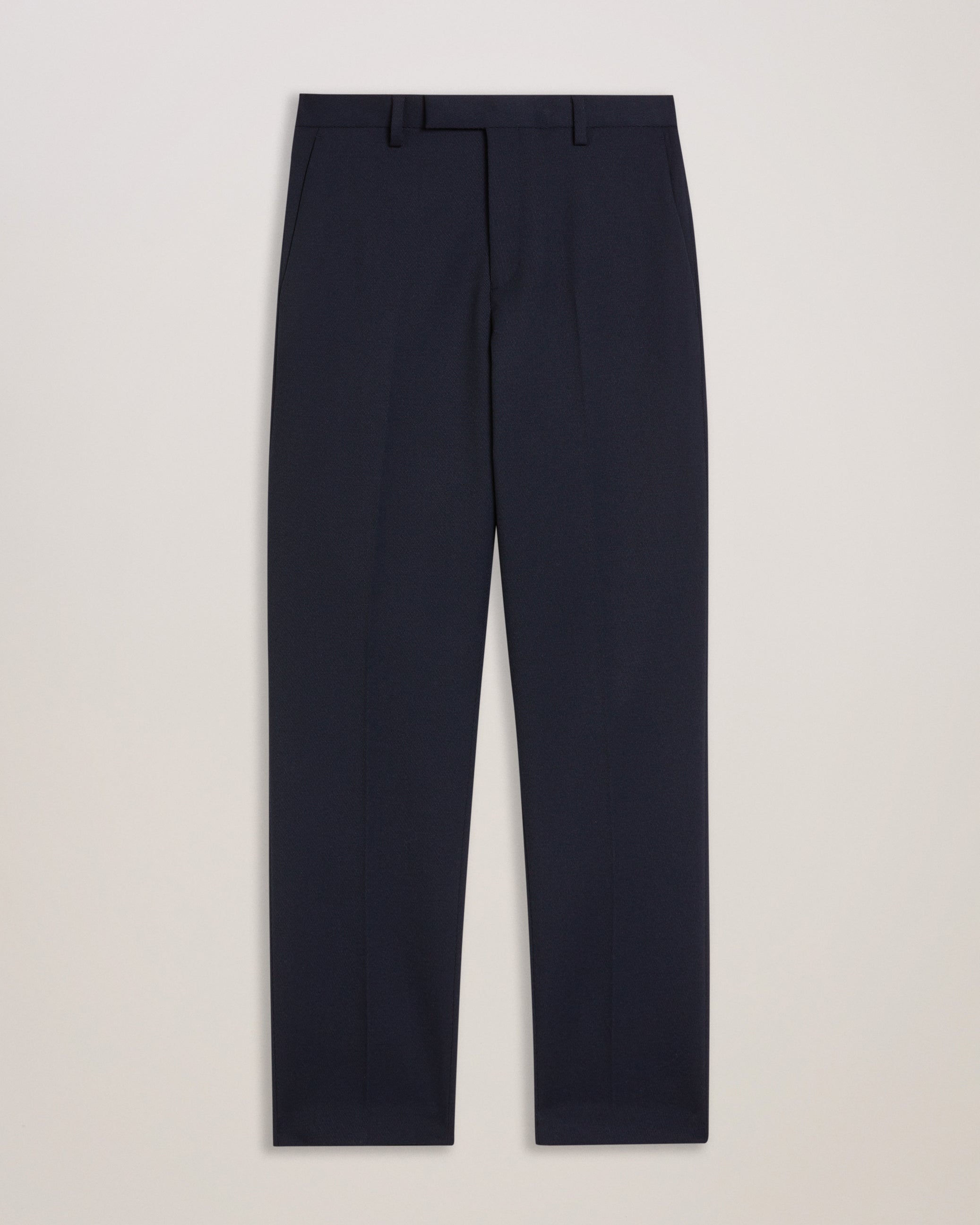 Men's Nalfant-Twill Smart Slim Tailored Trouser Navy
