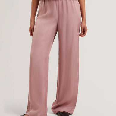 Women's VINCA-Cupro Wide Leg Trouser