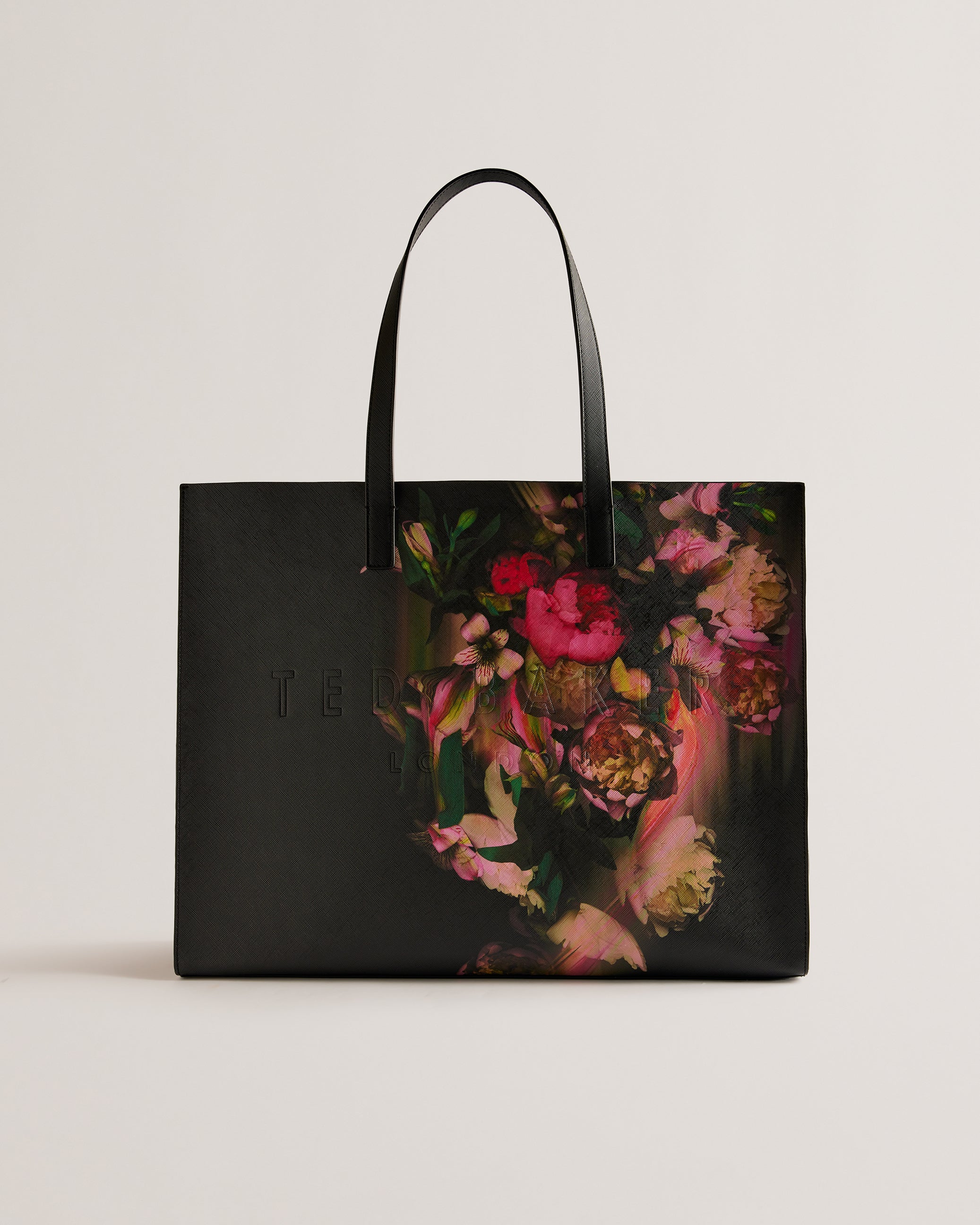 Women's Safyna-Printed Extra Large Icon Bag Jet-Black