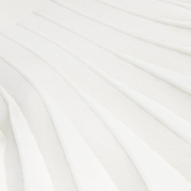 Women's Alenha-Knitted Angel Sleeve Mini Dress Ivory