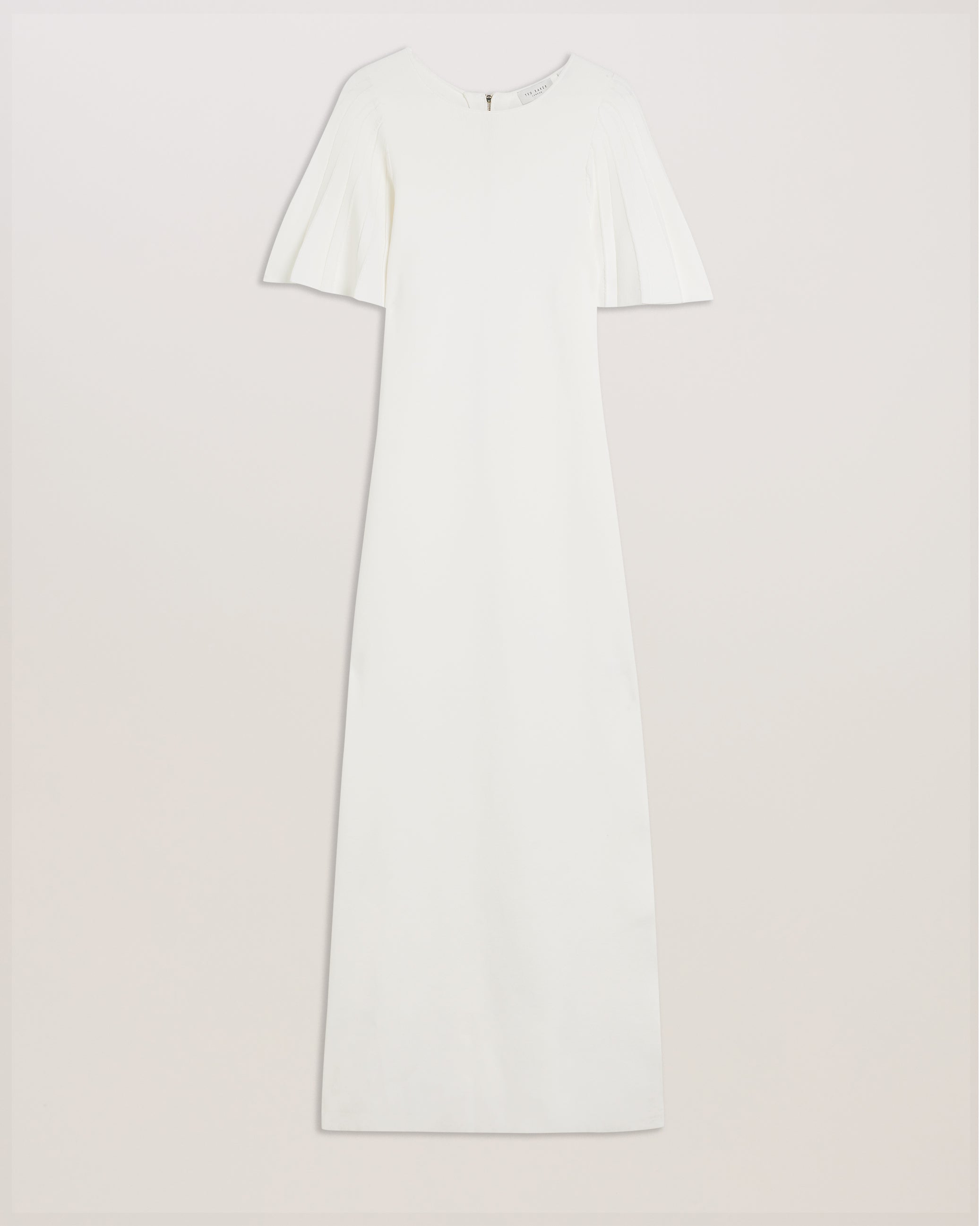 Women's Celinha-Angel Sleeve Knitted Maxi Dress Ivory