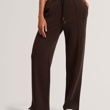 NOWELLL: Cupro Split Hem Jogger