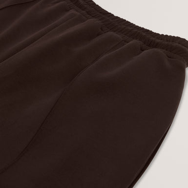 NOWELLL: Cupro Split Hem Jogger