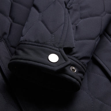 Men's Zampa-Quilted Funnel Jacket Navy