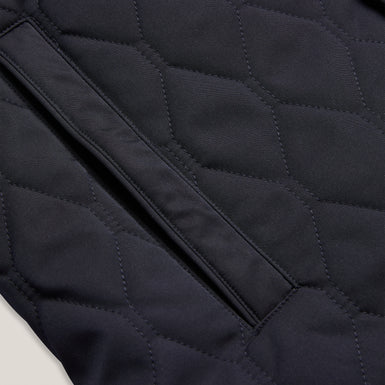 Men's Zampa-Quilted Funnel Jacket Navy