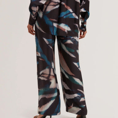 Women's Ulipa-Printed Wide Leg Trousers