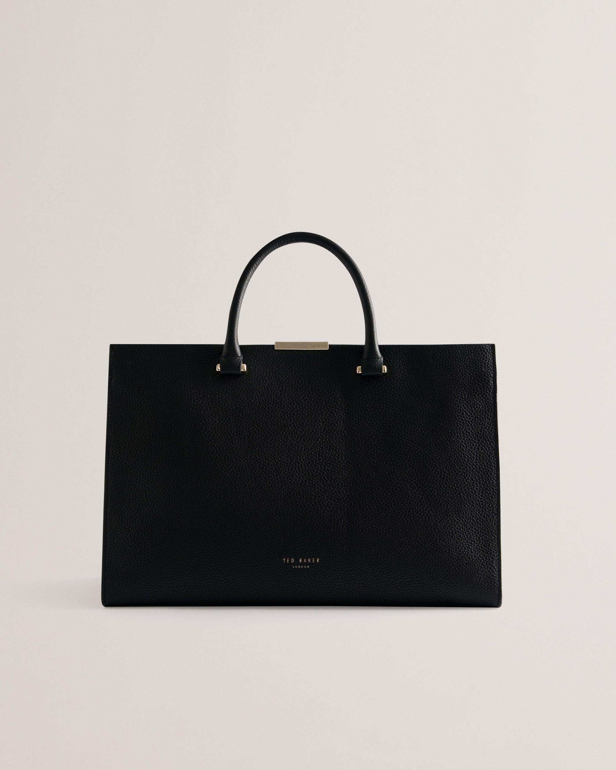Women's Rosane-Bar Detail Medium Tote Bag Black