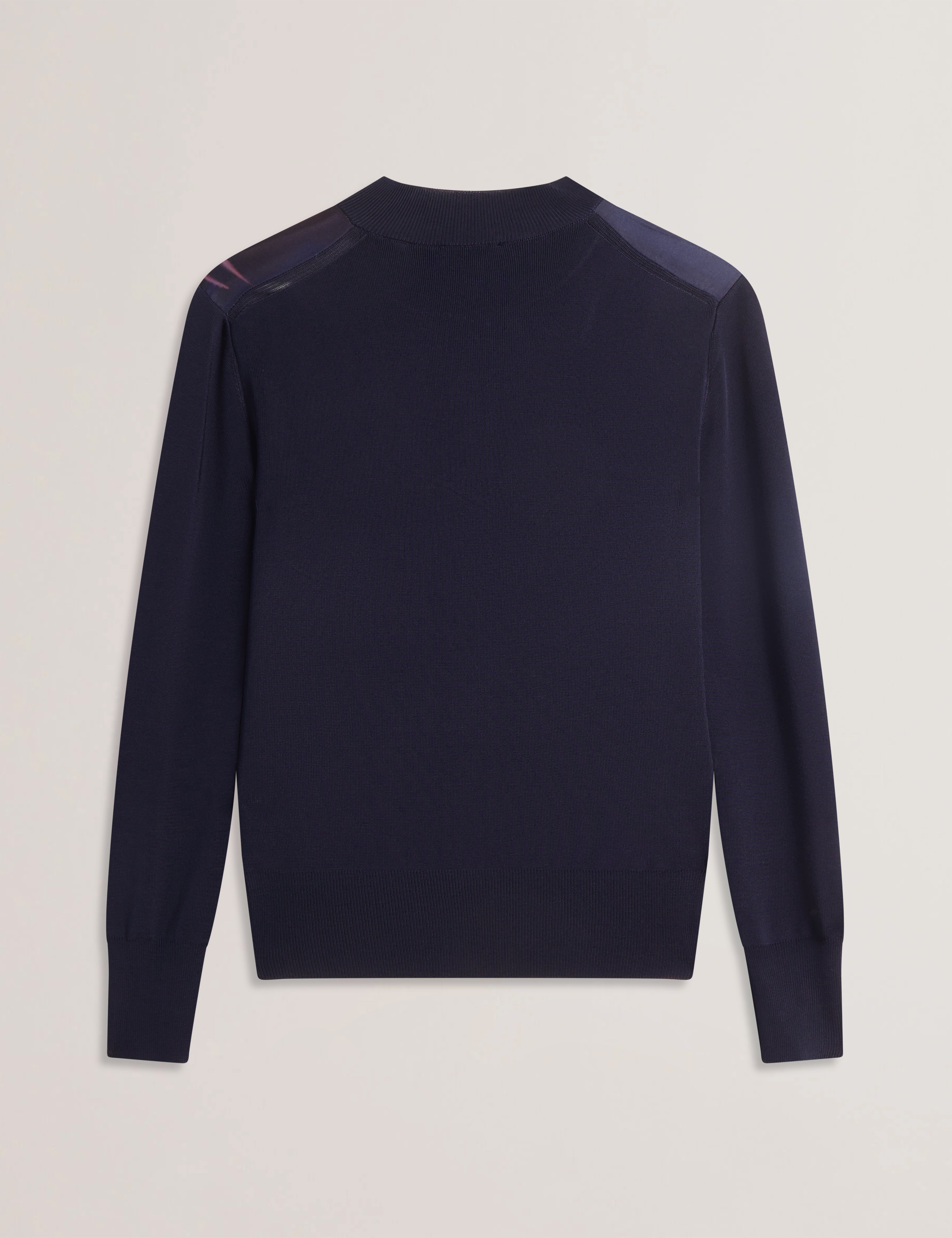 Women's PAULEAN-Woven Front Knitted Cardigan