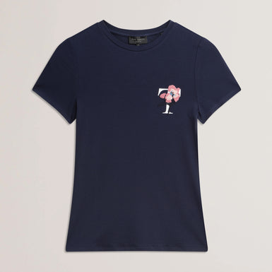 Women's CARNELA-Embroidered Logo Short Sleeve