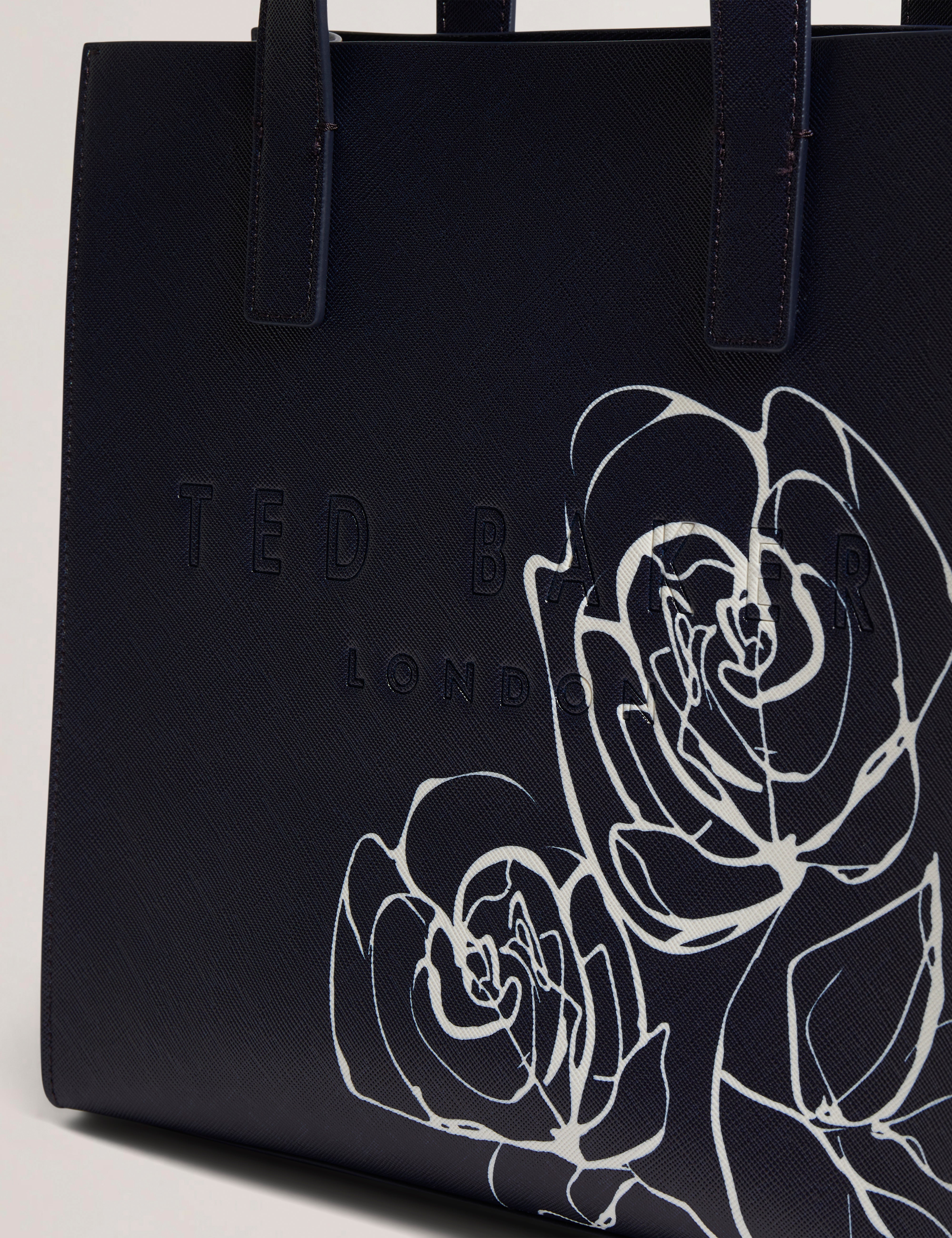 Women's ALUMCON-Linear Rose Small Icon Bag Navy